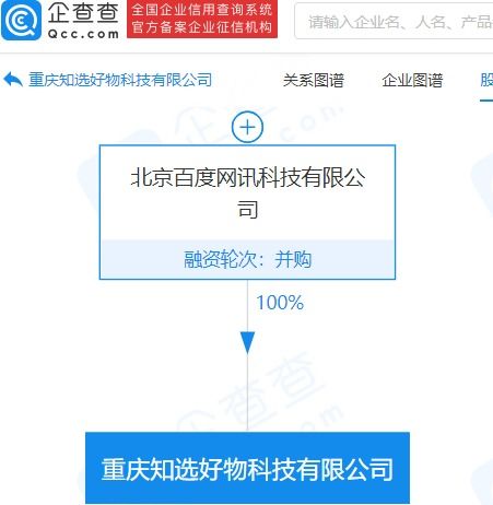 知選好物公司成立，經(jīng)營范圍涵蓋網(wǎng)絡(luò)文化經(jīng)營，布局數(shù)字內(nèi)容新賽道